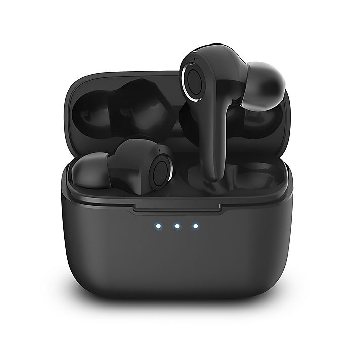 slide 8 of 8, Brookstone True Wireless Earbuds - Black, 1 ct