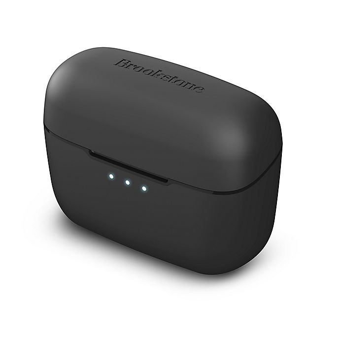 slide 3 of 8, Brookstone True Wireless Earbuds - Black, 1 ct