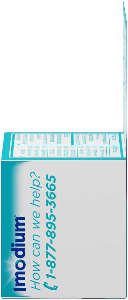 slide 3 of 6, Imodium Multi-Symptom Relief Caplets with Loperamide Hydrochloride and Simethicone, Anti-Diarrheal Medicine for Treatment of Diarrhea, Gas, Bloating, Cramps & Pressure, 42 ct