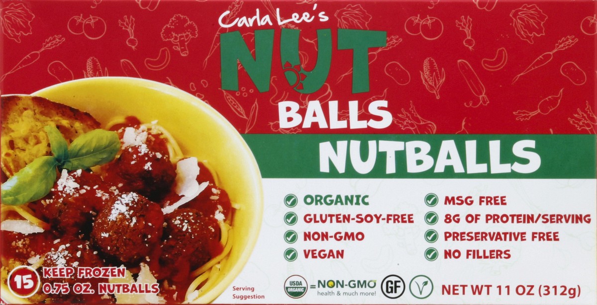 slide 4 of 4, Carla Lee's Carla Lees Nut Balls Viva Italiano, 11 oz