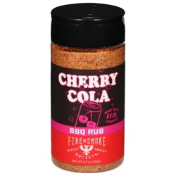 Fire & Smoke Society Cherry Cola BBQ Rub 6.7 oz