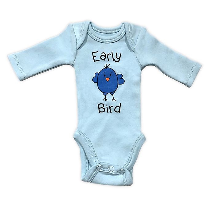 slide 1 of 1, Sara Kety Preemie Blue Bird Bodysuit, 1 ct