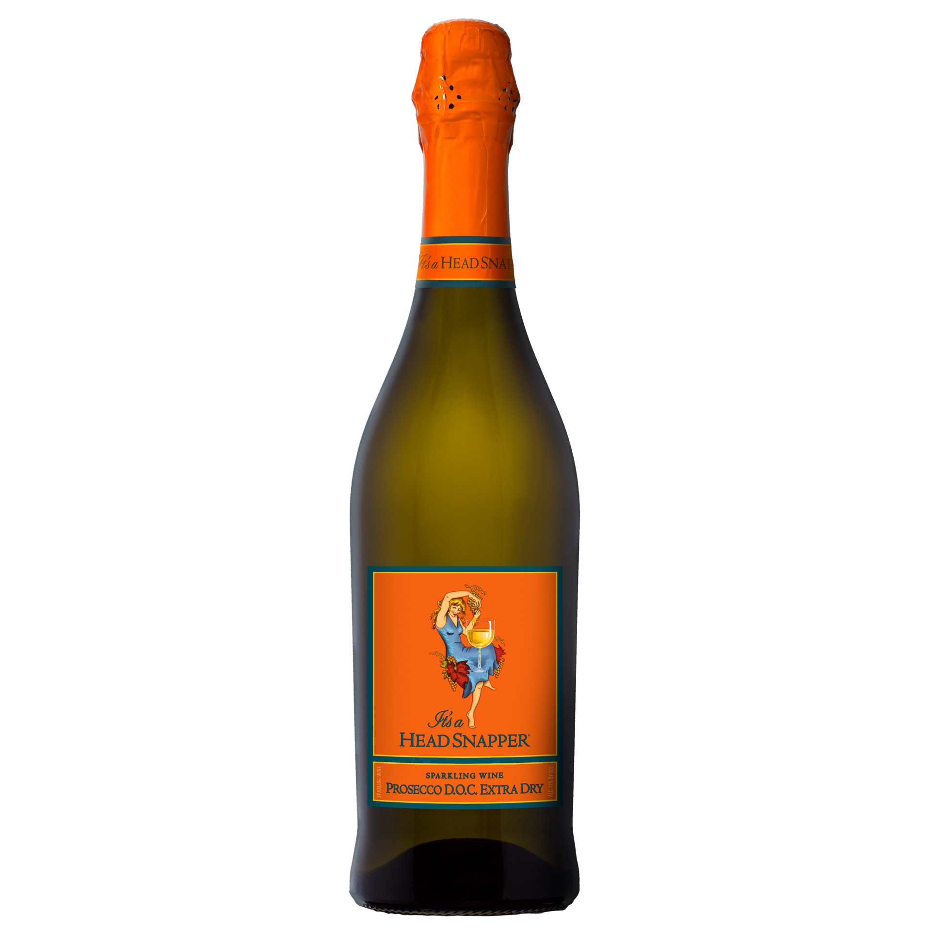 slide 1 of 1, Its A Headsnapper Wine Prosecco D.o.c Italy - 750 Ml, 