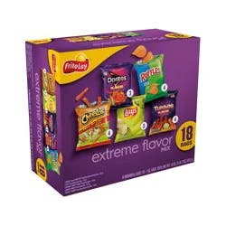 Frito Lay Variety Pack Extreme Flavor Mix - 18 Count