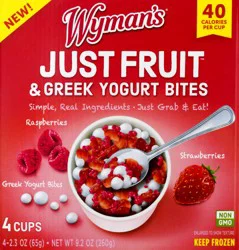Just Fruit Strawberry Raspberries Yogurt - 9.2 Oz