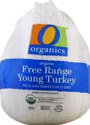 O Organics Organic Whole Turkey Frozen - Weight Between 9-16 Lb