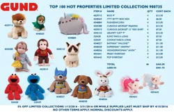 Spin M Gund Plush Elmo 12in Take - Each