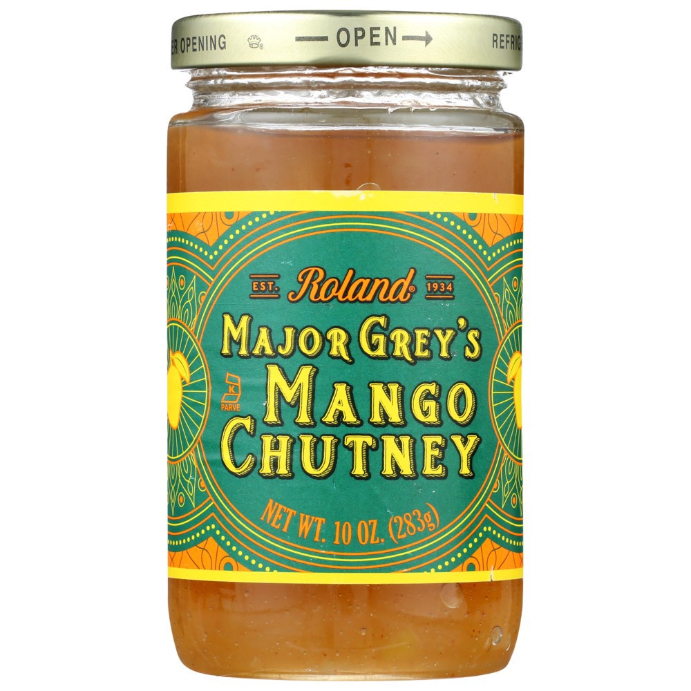 slide 1 of 1, Roland Major Grey Chutney, 10 oz