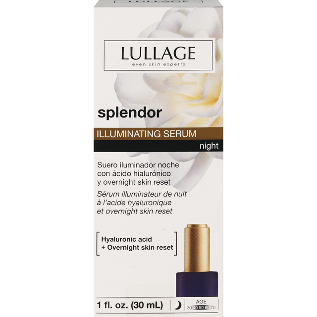 slide 1 of 1, Lullage Splendor Illuminating Night Serum 1Oz, 1 oz