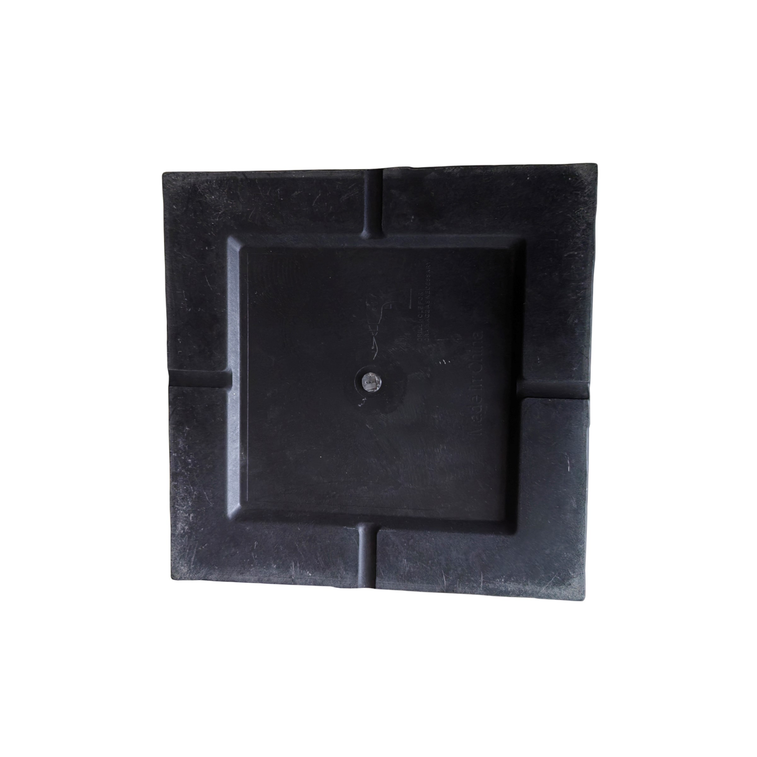 slide 2 of 5, 21 Tall Square Slate Resin Planter Black, h21 in