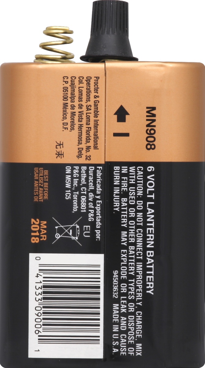 slide 4 of 5, Duracell Battery 1 ea, 1 ct