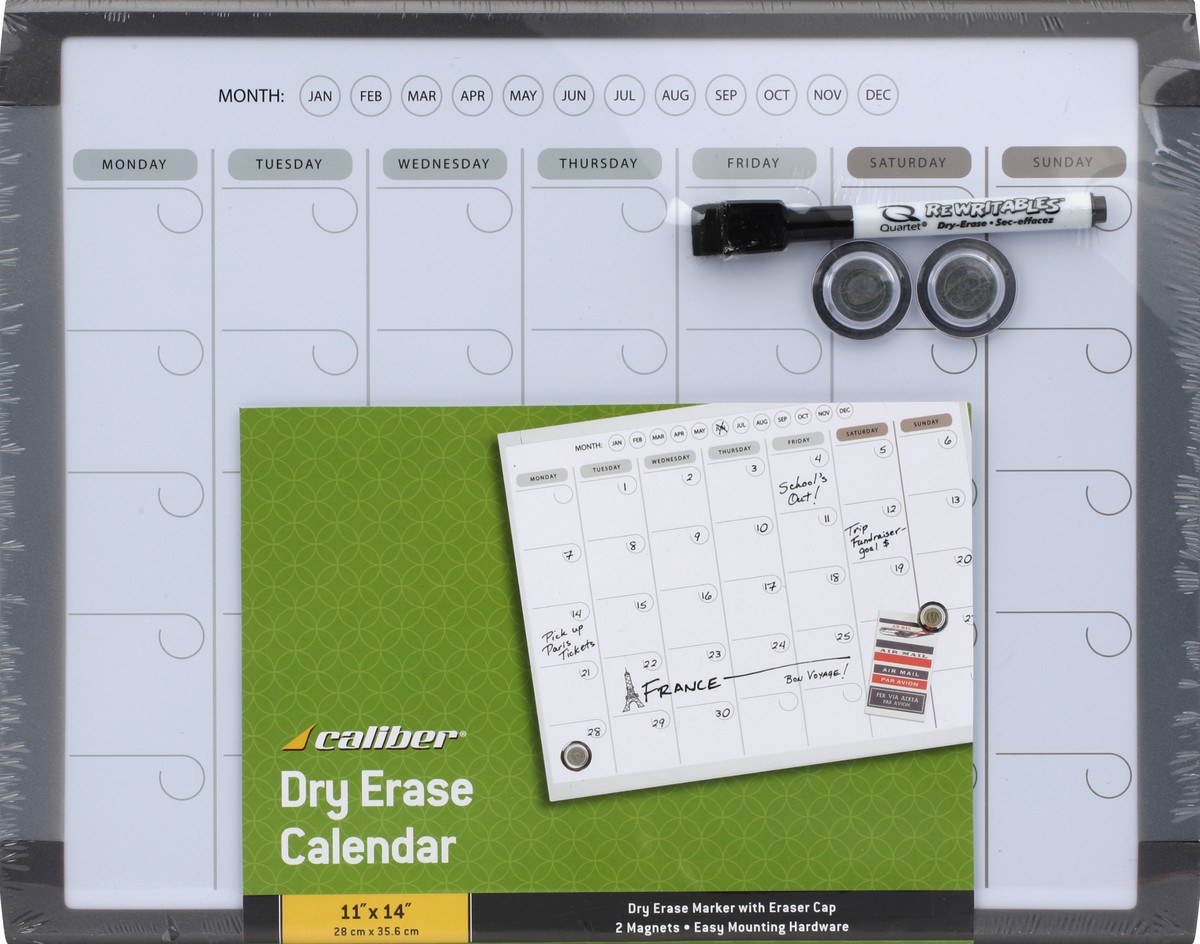 slide 2 of 2, Caliber Calendar 1 ea, 1 ea