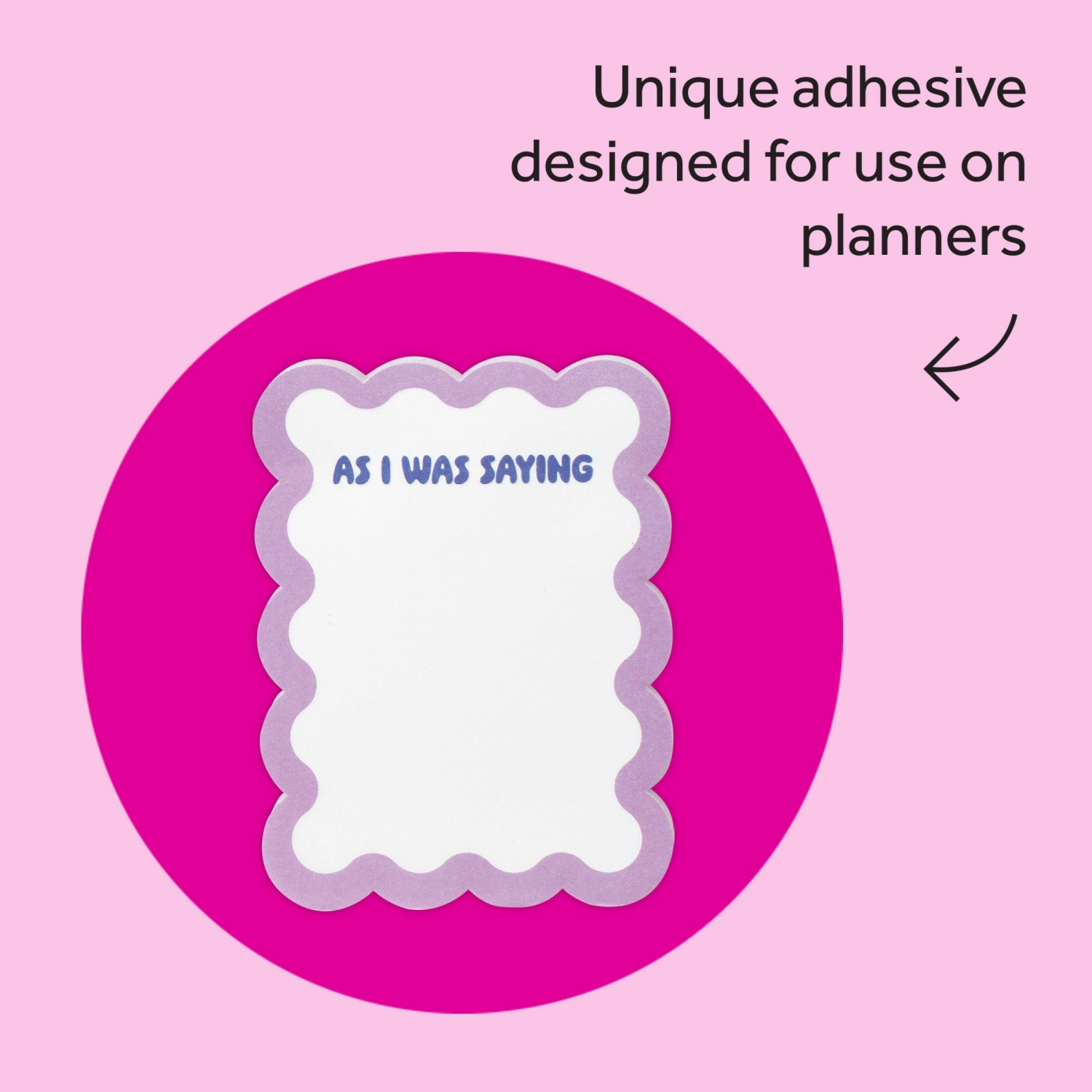 slide 2 of 4, 3M Post-It® Mini List Notes W25-34-5, 73 Mm X 96 Mm, Purple-Blue, 75 Sheet, 1 ct