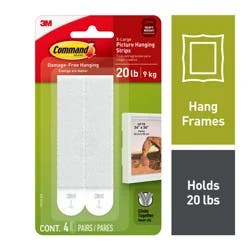 Command Heavy Weight Picture Hanging Strips X-Large 4 ea