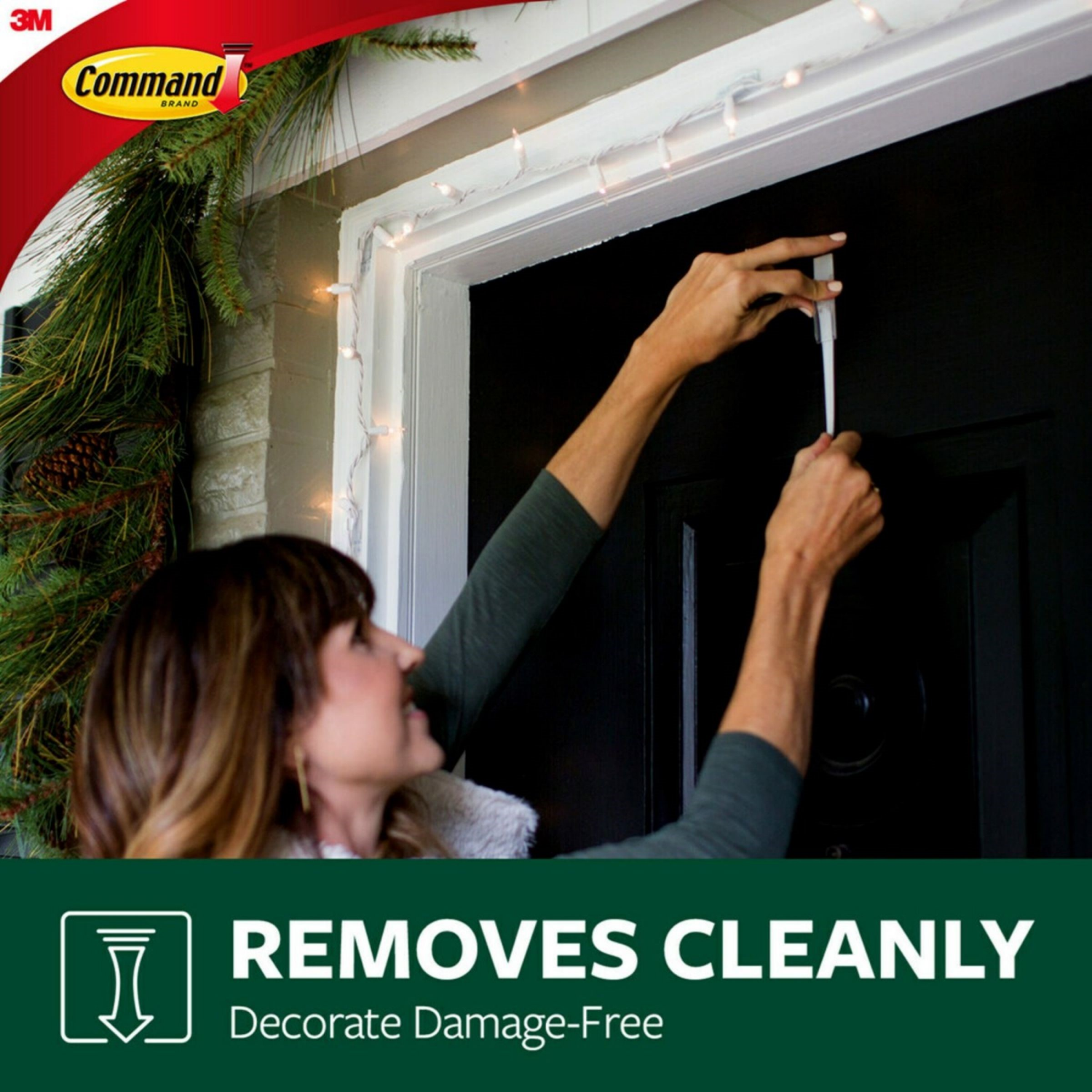 slide 3 of 4, Command Outdoor Assorted Size Refill Strips, 8 ct