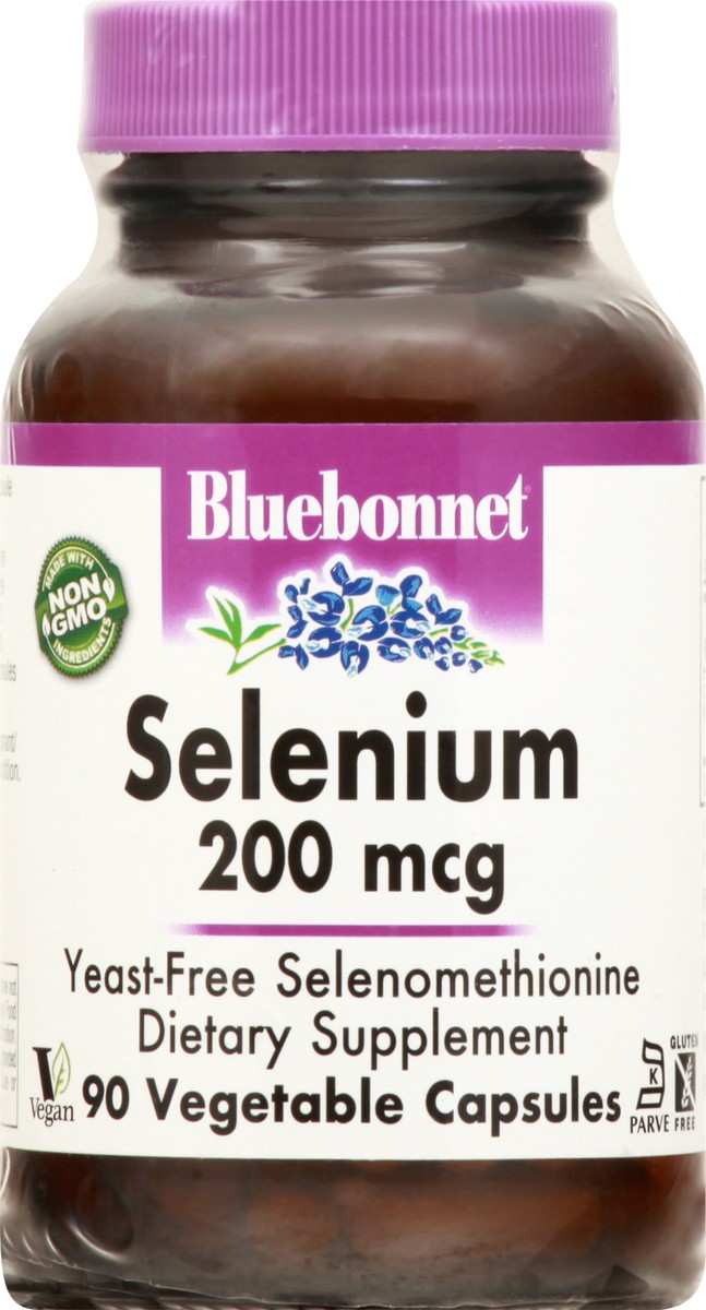 slide 11 of 12, Bluebonnet Nutrition 200 mcg Selenium 90 ea, 90 ct