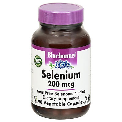 slide 1 of 1, Bluebonnet Nutrition Selenium 200 Mg, 90 ct