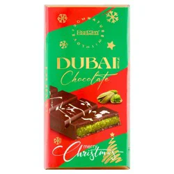 Beemax Dubai Chocolate Bar Christmas Design Red/green