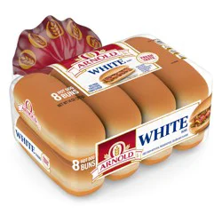 Arnold Country White Hot Dog Rolls - 14 Oz