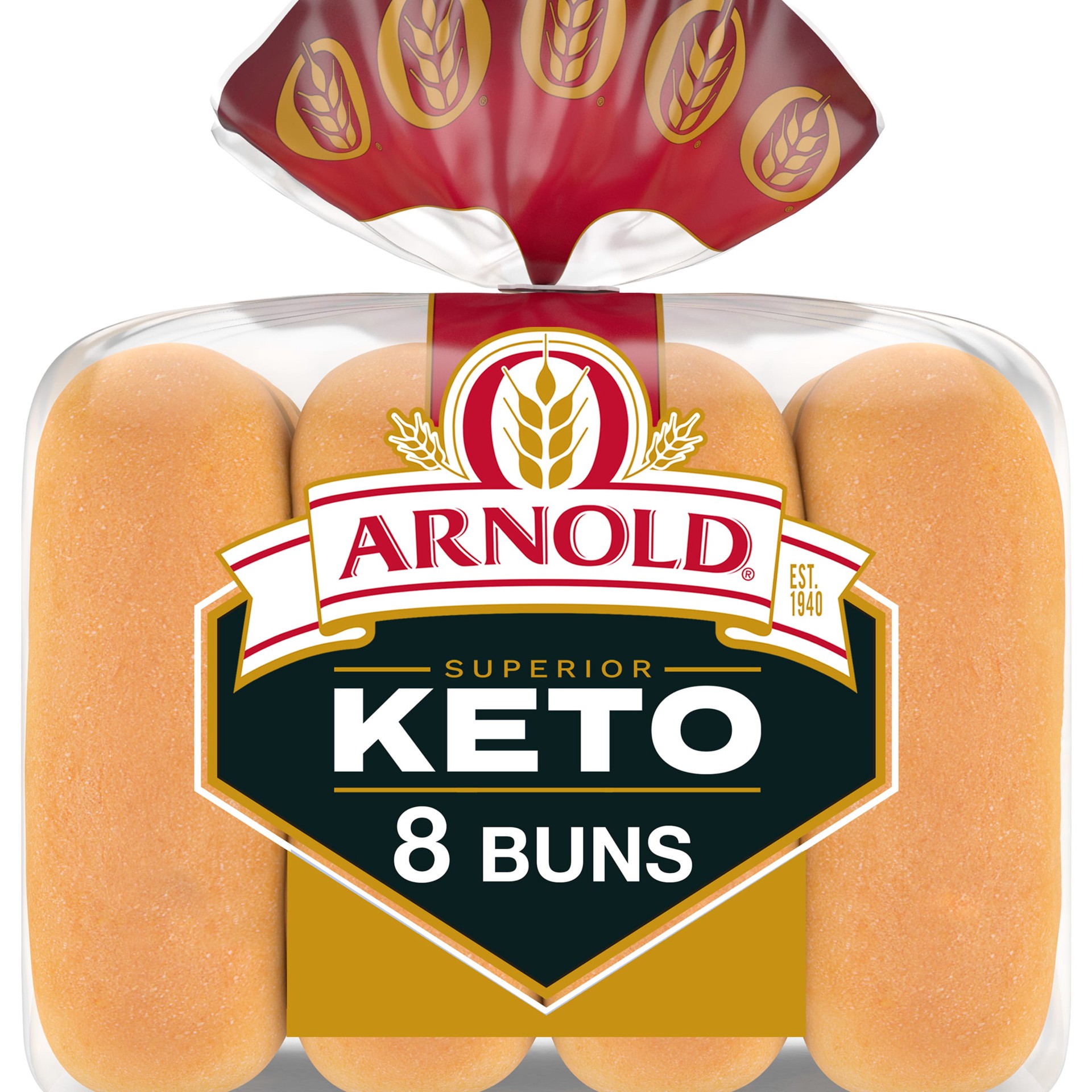 slide 1 of 1, Arnold Keto Hotdog Buns - 12 Oz, 12 oz