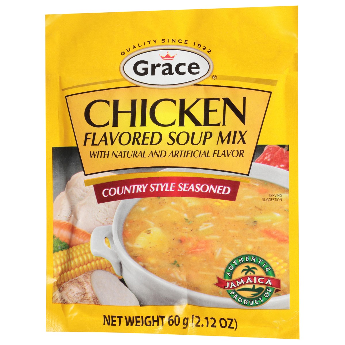 slide 6 of 9, Grace Country Style Seasoned Chicken Flavored Soup Mix 2.12 oz, 2.12 oz