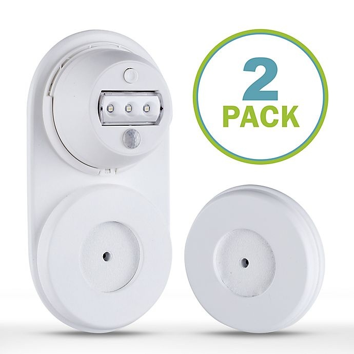 slide 8 of 10, Little Partners EZ-Fit Wall Protector and Safety Night Light - White, 1 ct