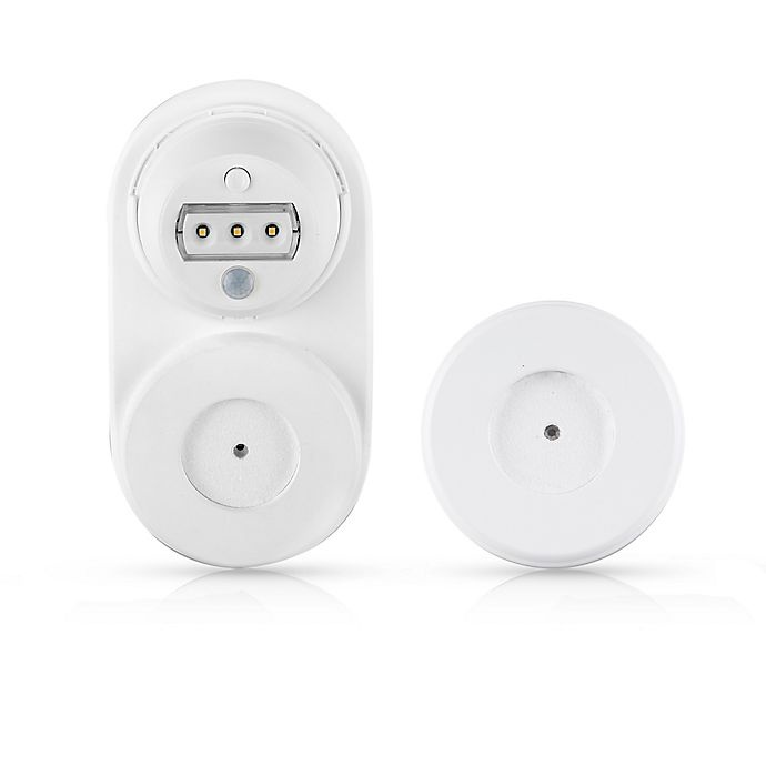 slide 7 of 10, Little Partners EZ-Fit Wall Protector and Safety Night Light - White, 1 ct