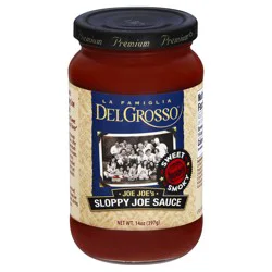 Delgrosso Sloppy Joe Sweet Smoky Sauce Jar - 14 Oz