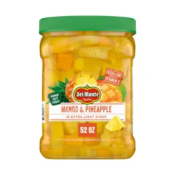 Del Monte Mango And Pineapple In Extra Light Syrup - 52 Oz