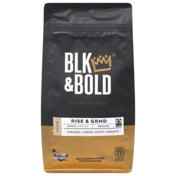 Blk & Bold Rise & Grnd Medium Roast Ground Coffee - 12 Oz
