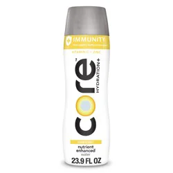 Core Hydration+ Immunity Lemon Extract Nutrient Enhanced Water Bottle - 23.9 Fl. Oz.