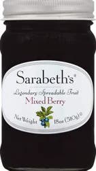 Sarabeths Fruit Spread Mixed Berry - 18 Oz