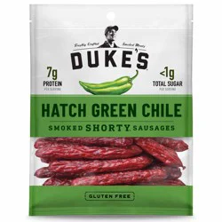 Duke's Hatch Green Chile Smoked Shorty Sausages - 5 Oz