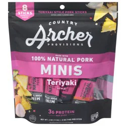 Country Archer Teriyaki Mini Stick - 4 Oz