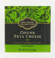 slide 1 of 1, Private Selection Feta Cheese Chunk, 8 oz