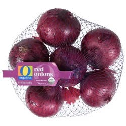 O Organics Red Onions Prepacked Bag - 2 Lb