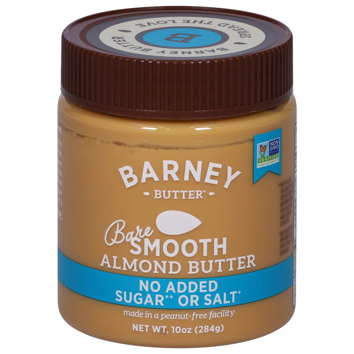 slide 1 of 1, Barney Butter Almond Butter Bare Smooth - 10 Oz, 10 oz