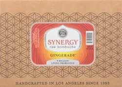 Gt's Synergy Gingerade Kombucha - 12-16 Oz