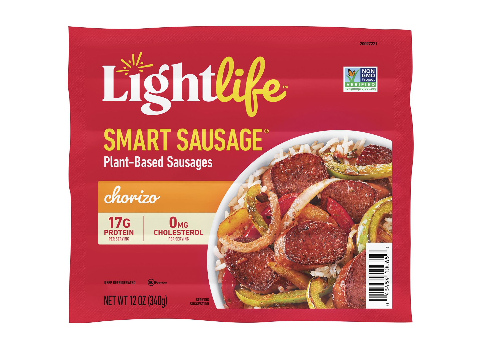 slide 1 of 1, Lightlife Smart Sausage Chorizo - 12 Oz, 12 oz
