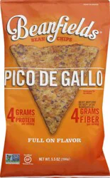 Beanfields Pico De Gallo Bean And Rice Chips - 5.5 Oz