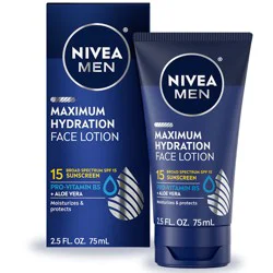 Nivea Men Max Hydration Face Lotion Spf15 - 2.5 Fz