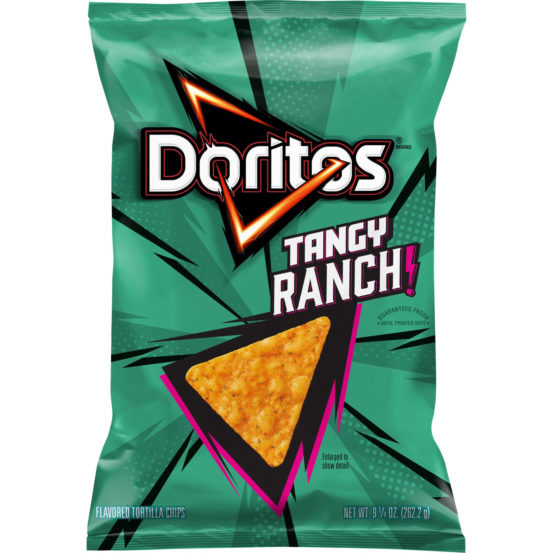 slide 1 of 1, Doritos Tortilla Chips Tangy Ranch - 9.25 Oz, 9.25 oz
