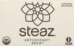 Steaz Iced Green Tea Organic Lightly Sweetened Super Fruit - 16 Fl. Oz.