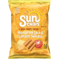 Sunchips Monterey Jack And Garden Salsa 7oz - 7 Oz