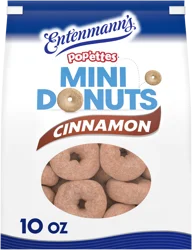 Entenmann's Cinnamon Bagged Donuts - 10 Oz