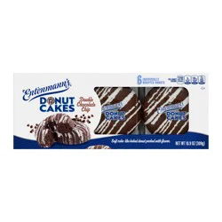 Entenmanns Double Chocolate Chip Donut Cakes - 10.9 Oz