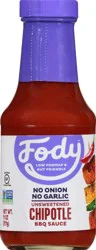 Fody Food Co Bbq Sauce Chipotle - 12 Oz