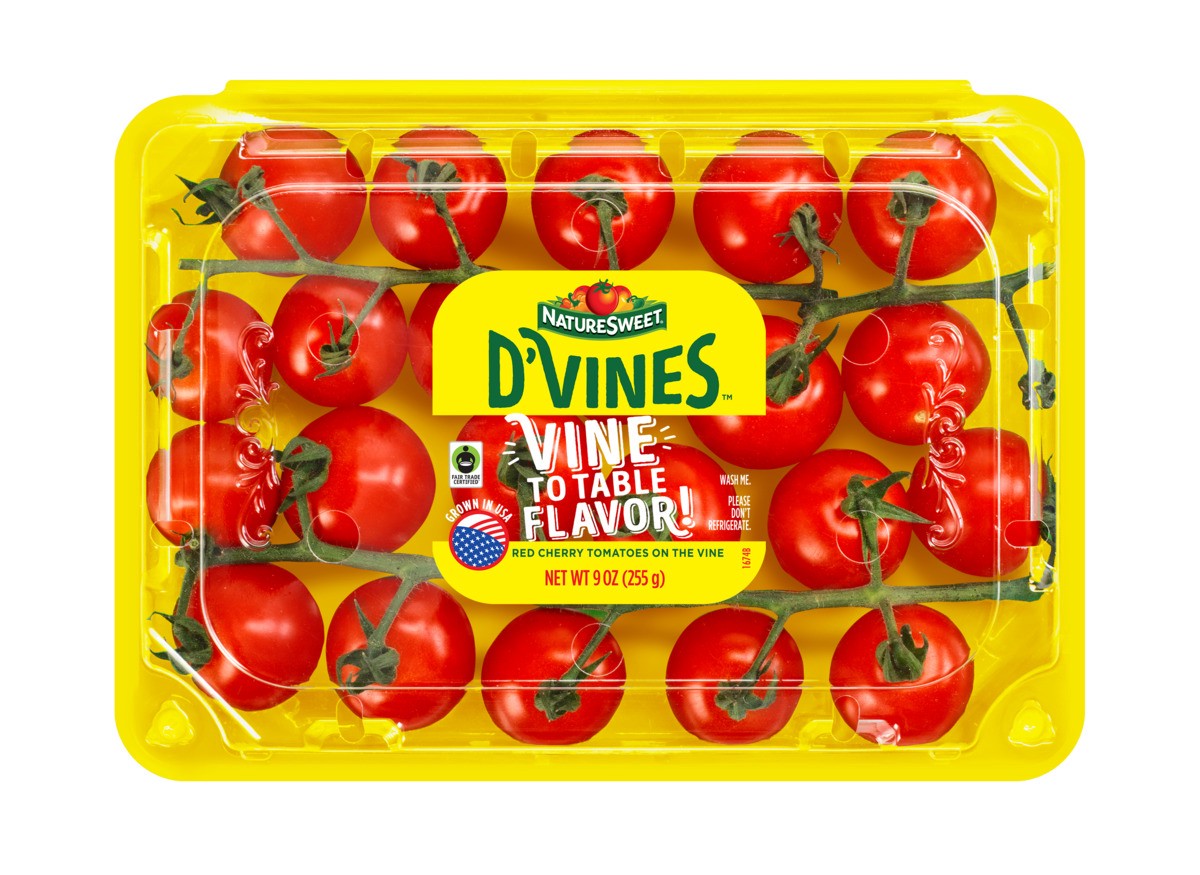 slide 1 of 1, Naturesweet D'vines Fresh Cherry Tomatoes On The Vine - 9 Oz, 9 oz