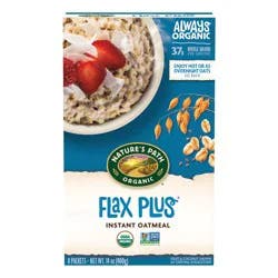 Nature's Path Organic Flax Plus Instant Oatmeal - 14 Oz