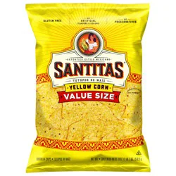 Santitas Tortilla Chips Yellow 18oz - 18 Oz